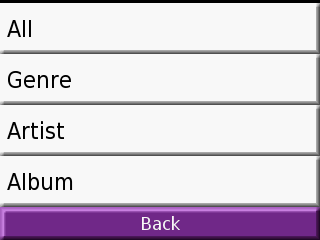 De reisset gebruiken Luisteren naar mp3-bestanden Tik op Reispakket > Mp3-speler. ➊ ➌ Tik op Blader.