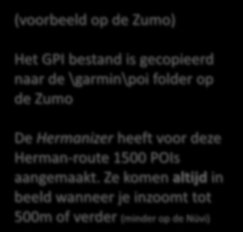 Hermanizer heeft voor deze Herman-route 1500 POIs aangemaakt.