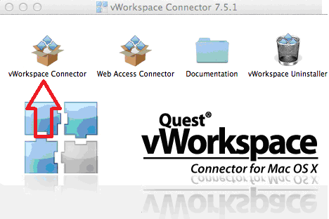 Stap 5: Klik op vworkspace Uninstaller en verwijder alle vworkspace software.