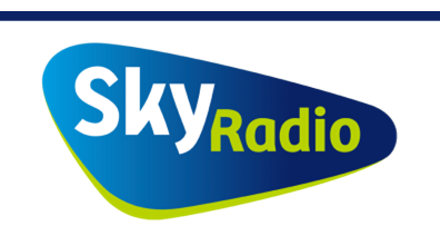Sky Radio Nieuwsbrief Advertorial in de nieuwsbrief