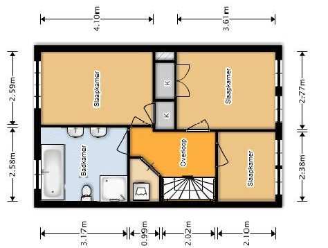 PLATTEGROND EERSTE