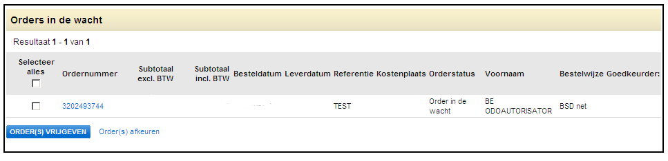 1.10 Order opslaan niet verzenden Wilt u uw winkelwagen opslaan zodat u de bestelling later nog kunt aanpassen?