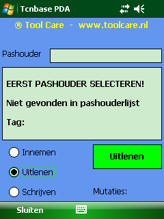 Selecteer eerst de