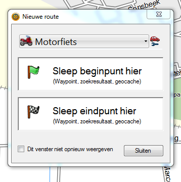 Basecamp: Nieuwe route Van A naar B route Maak