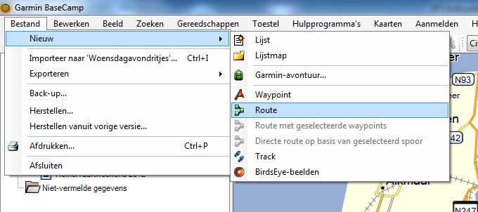 Basecamp: Nieuwe route
