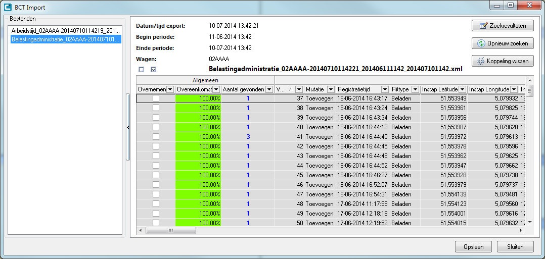 BCT Import De BCT Import module, welke geïntroduceerd is met versie 2012-2, heeft een flinke update gekregen.