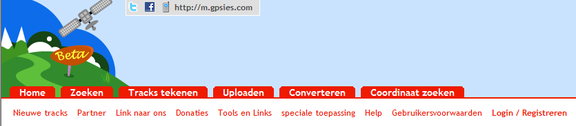 Routes maken met GPSies 1. Open de website www.gpsies.com 2. Het menu spreekt voor zich: klik op Tracks tekenen. De eerste keer verschijnt er een korte handleiding (let op: klik is voldoende i.p.v. dubbelklik) Handleiding Zoek een gebied uit of geef een adres en land in.