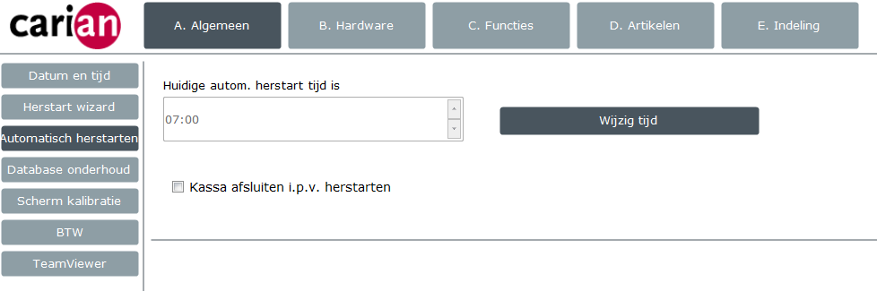 klanten- als de productiebon direct wordt afgedrukt, met eventueel een kopie. U kunt altijd bonnen afdrukken zie paragraaf 3.2 Thuisbezorgd.nl functies. 4.2. CarianKP opties.