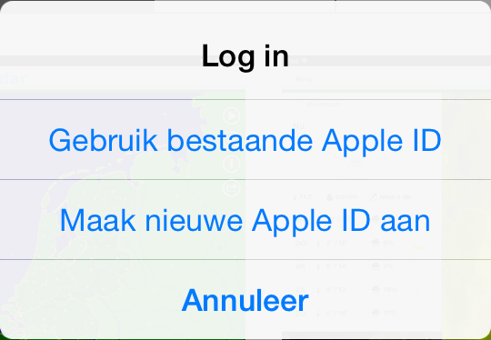 3 Bonusbijlage Een Apple ID maken U ziet meer informatie over de app.