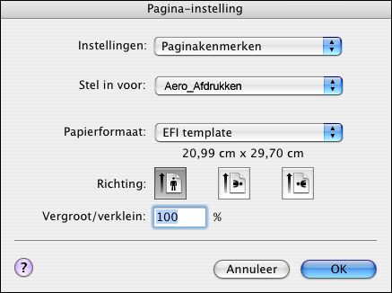 AFDRUKKEN UIT MAC OS X 18 AFDRUKKEN UIT MAC OS X Afdrukken naar de Fiery gaat op dezelfde manier als afdrukken naar om het even welke andere printer vanuit een Mac OS X-toepassing.