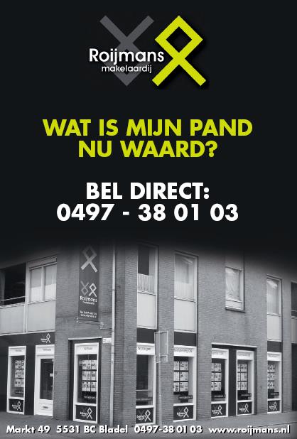 ONS VOLLEDIGE AANBOD VINDT U OP WWW.ROIJMANS.NL Hier vindt U een ruim overzicht van onze huur- en koopwoningen, bedrijfspanden en ons gevarieerde aanbod in Belgische woningen!