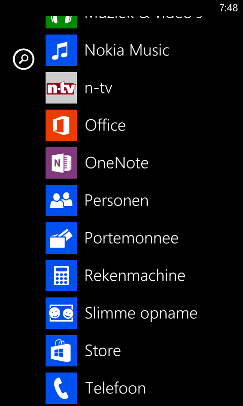 Installatiegids voor de app van de politiezone Hazodi Windows Phone 1. Controleer of uw Windows Phone toestel verbonden is met het internet.