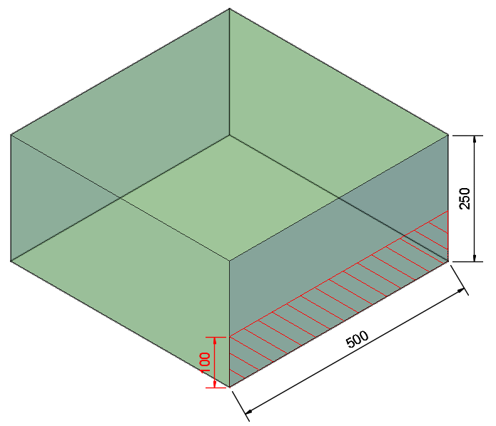 Figuur 23: vervlakking door detailniveau Op één buitenmuur is de gevelbepleistering aan het afschilferen, volgens de gebrekenlijst een serieus gebrek van het materiaaloppervlak.
