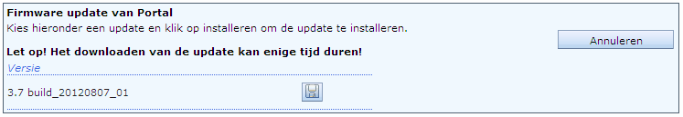 44 NEDERLANDS Uw e-centre 2 verbinden aan uw e-domotica Portal account 1. Ga terug naar het andere venster met de webpagina van het e-centre.