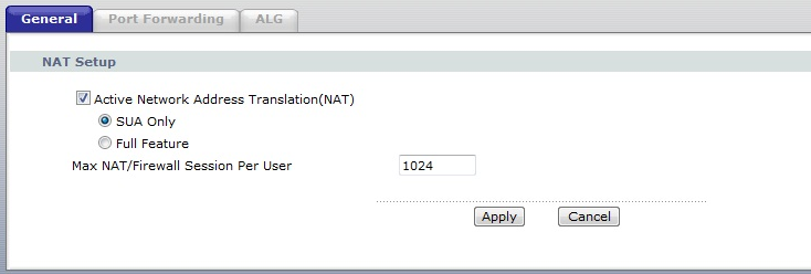 In het Internet Access Setup-scherm vult u het volgende in: Mode: Routing Encapsulation: PPPoA User Name: de DSL gebruikersnaam die u van ons ontvangen heeft Password: het DSL wachtwoord dat u van