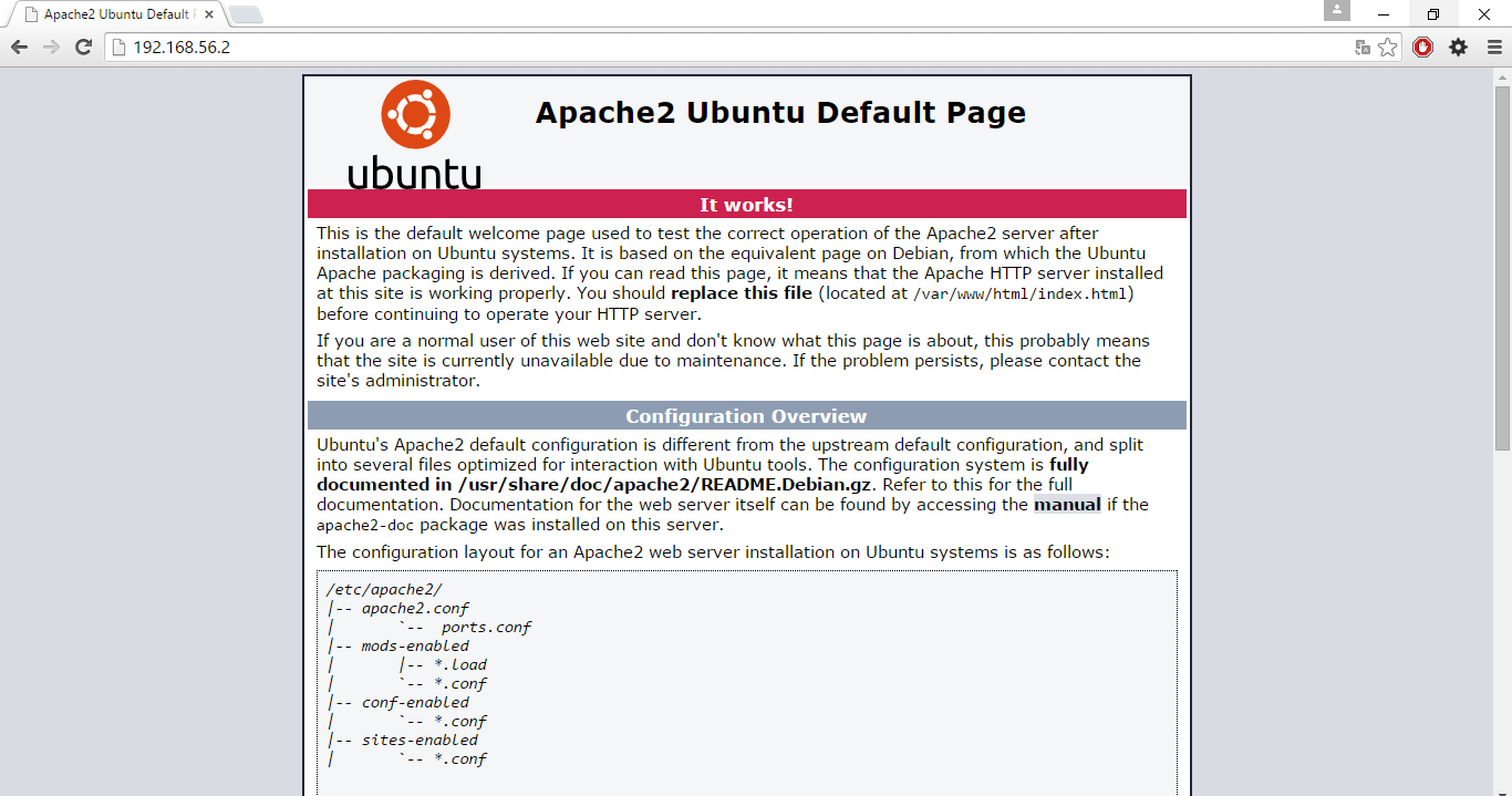 26 2 INSTALLATIE APACHE2 2.1 Apache2 Na de basisconfiguratie gaan we Apache installeren.