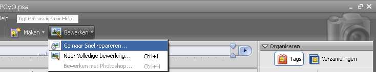 U kunt zelfs frames van een videobestand importeren. Ga als volgt te werk: 1. Open de Editor 2.