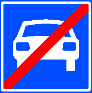 Autoweg: Een autoweg wordt aangeduid door bord G3 hiernaast Rijden op de autoweg is slechts toegestaan voor bestuurders van motorvoertuigen (MVT) waarmee met een snelheid van tenminste 50 km/uur mag