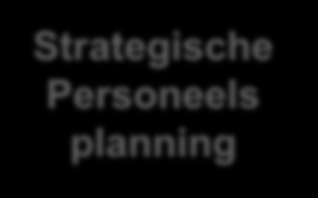 Strategische personeelsplanning stap 3: De juiste talent keuzes maken Aantrekken Talent Werving & Selectie Flexibele Schil / Inzetplanning Inleren & inwerken Organisatie ontwerp Opvolgings Management
