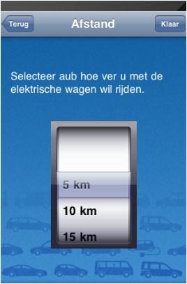 5.6. E-cambio Als je een elektrische wagen wenst te reserveren, moet je ook het aantal kilometers ingeven. Op die manier is er een gegarandeerde dekking van de batterij.