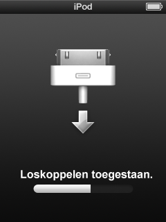 De ipod nano van het bureaublad verwijderen m Klik in de lijst met apparaten in de bronnenlijst in itunes op de verwijderknop (C) naast de ipod nano.