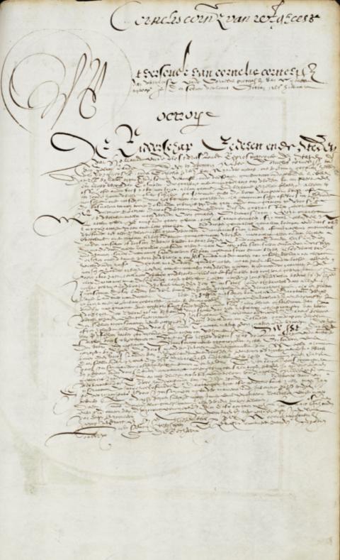 7. De rosmolen en de voorloper van de centrifugaalpomp Octrooi van de Staten van Holland van 6 september 1599: de rosmolen met draaischijf.