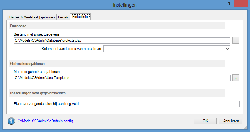 C3A-workshop 9 okt. 2013 C3Admin Excel blad 41/66 2.3 Sjablonen in Word en Excel Naar wens kunnen allerlei.docx of.