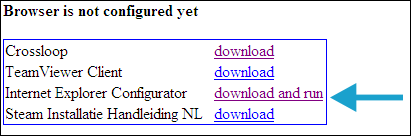 5 In de linker bovenhoek van het scherm verschijnt nu een van twee onderstaande meldingen: Hier leest u dat u zgn.