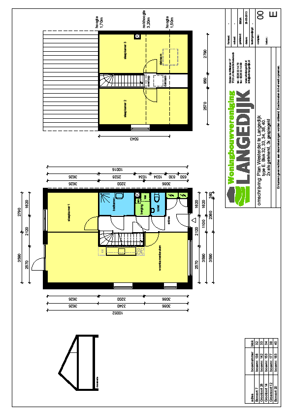 Plattegrond Type E