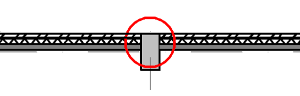 3 : Koudebruggen Omdat de constructie één geheel is zonder onderbrekingen ontstaan er koudebruggen wanneer de gevel tussen de kolommen wordt