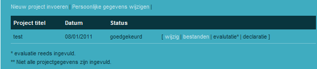 De vragenlijst die nu volgt bevat 9 vragen die allemaal beantwoordt dienen te worden. Bij sommige meerkeuzevragen zijn meerdere antwoorden mogelijk. Vul a.u.b. bij de open vragen zoveel mogelijk informatie in, zodat wij het project goed kunnen evalueren en verbeteren.