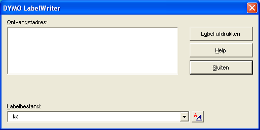 De LabelWriter-printer gebruiken met andere programma's De add-in voor Word gebruiken Als de add-in voor Word correct is geïnstalleerd, bevat de hoofdwerkbalk van Microsoft Word een LabelWriter-knop.