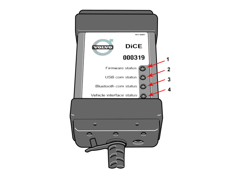 De eerste keer dat DiCE wordt bijgewerkt, moet het juiste bestand worden gekozen in het venster Firmware Update: C:\Program Files\DiCE\Tools\DiCE_x_x_x.mot. Klik op BIJWERKEN.