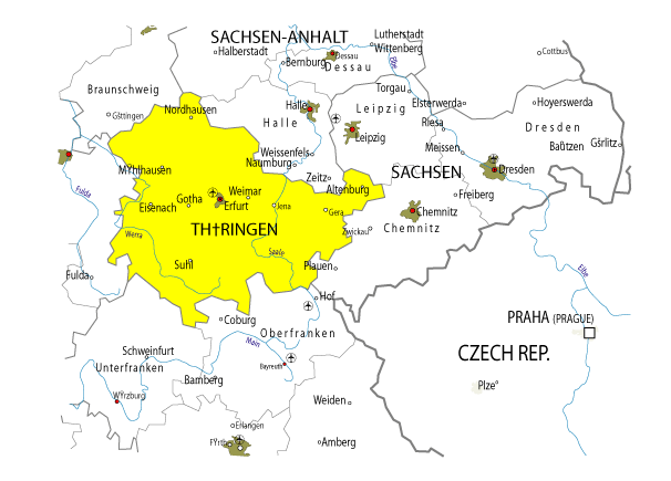 BB GEPENSIONEERDEN Waarom Thüringen? Daar zijn verschillende redenen voor.