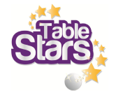 Table Stars @school Warming-up Balgewenning Kern Eindspel / Afsluiting Les 1 Lintenroof Hooghouden Circuit organisatie 1. Rolvariant halve tafel 2. Krantmikken 3. Servicemikken 4.