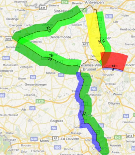 Vlaamse autosnelwegen: o Staat er ~ 139 km file (en verlies je een half uur) o Verliezen we allemaal samen ~ 18.