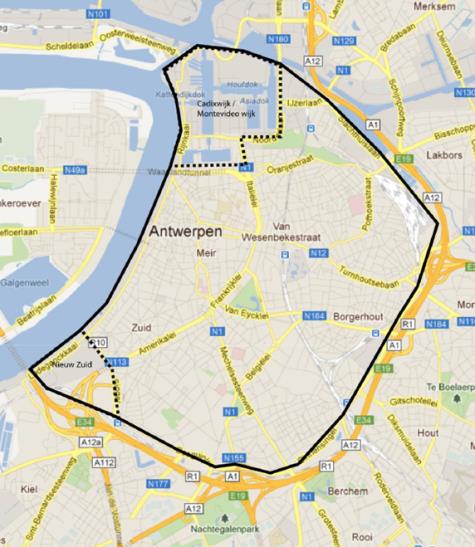 en operationele kosten versus Parkeergebruik en geschatte inkomsten Bv.