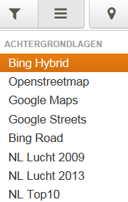 NL Top10 is opgebouwd uit verschillende topografische elementen.