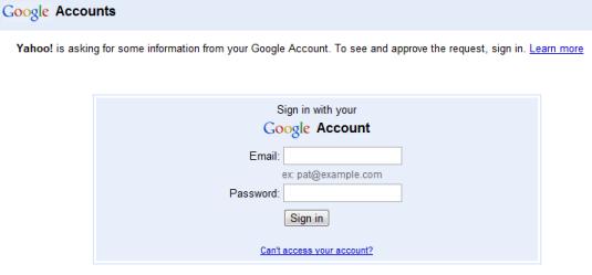 com Klik op de knop Create Your Account U HEEFT GEEN YAHOO! ACCOUNT MAAR WEL GOOGLE ACCOUNT Heeft u geen Yahoo! account maar wel een Google account dan verloopt het aanmaken van het Yahoo!