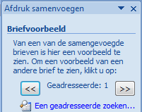 PieterJan Vandermeersch Hoofd abonnementen Je had natuurlijk door dat achter Geachte het zevende veld Aanspreking ingevoegd moest worden met Meer items Deze brief is de basis voor 6 brieven; hij moet