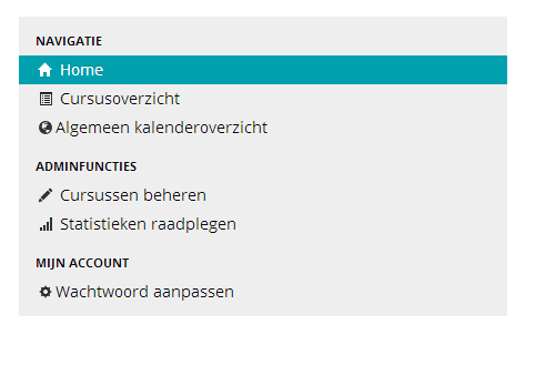 7. Statistieken raadplegen Statistiek raadplegen Om dit te kunnen doen moet u aangemeld zijn. 1.