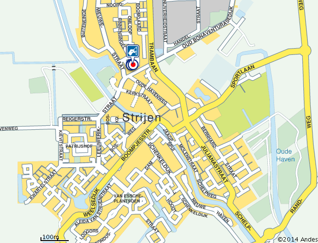 Locatie De benedenwoning is gelegen in het hart van het dorp Strijen zoals u kunt zien op onderstaande kaart. Het centrum van Strijen biedt u alle winkels die u nodig heeft op loopafstand.