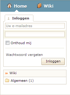 2. Gebruik Cloudtec Support Site 2. Inloggen a) Ga naar: http://support.cloudtec.nl en login met uw gebruikersnaam en wachtwoord. Uw gebruikersnaam is uw e-mail adres.