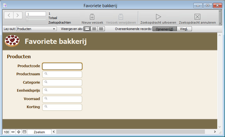 Hoofdstuk 2 FileMaker Pro gebruiken 18 Meerdere vensters per bestand openen Per bestand kunt u meer dan één venster openen.