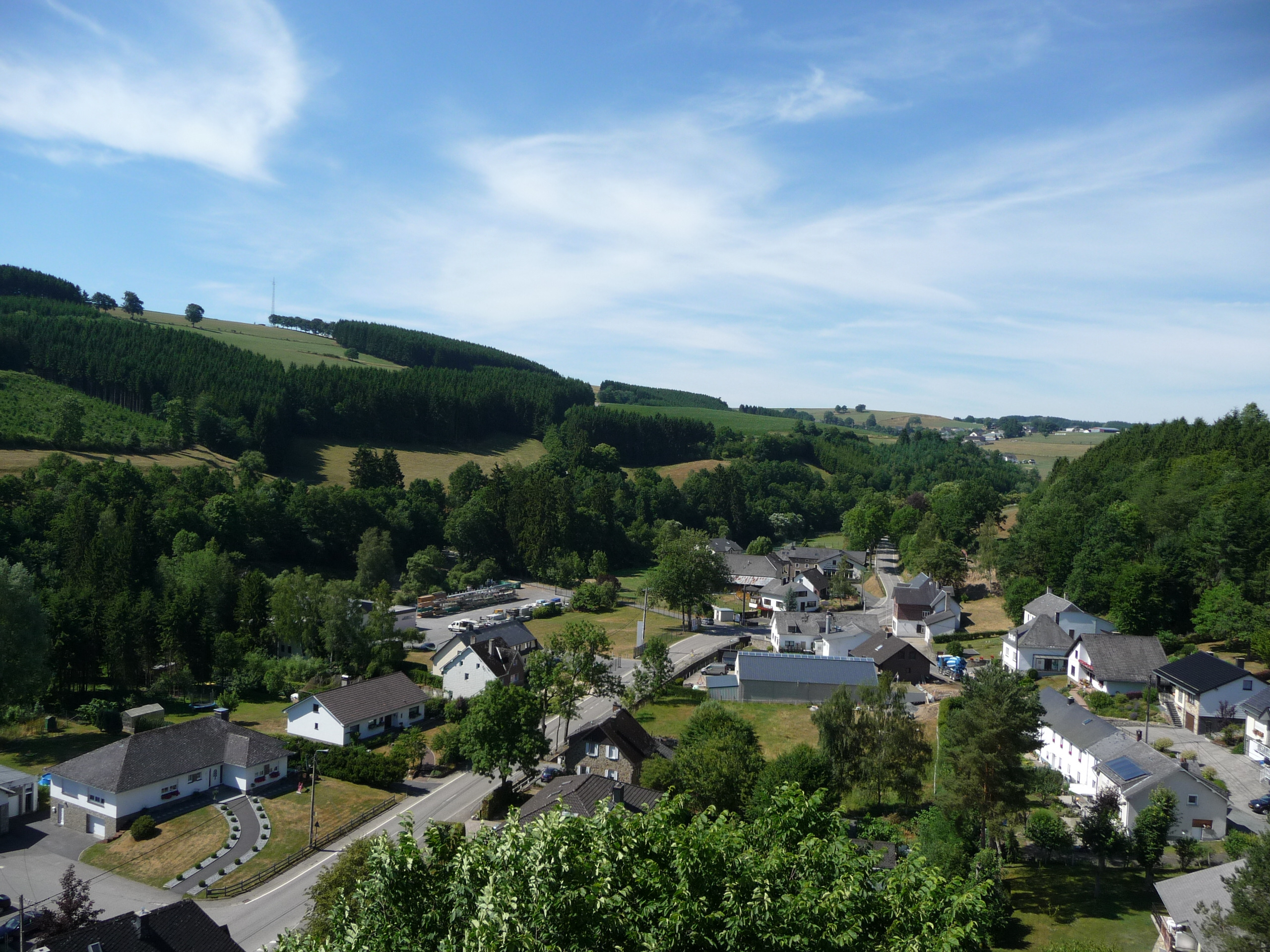 Het landschap van de vallei van de rivier de Our vormt een aantrekkelijk alternatief voor de Eifel en de Hoge Venen.