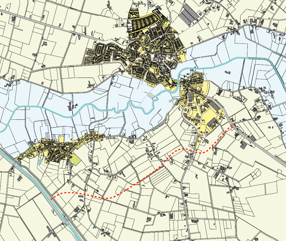 4.2.3 Lokaal beleid Nota Hoofdwegenstructuur Veghel 2020 Gemeente Veghel De nota Hoofdwegenstructuur is in 2008 vastgesteld.