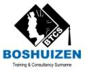 Vooropleiding Voor deze opleiding hanteert Boshuizen Training &Consultancy Suriname de volgende richtlijnen: NIMA MarketingA-diploma; HEAO; Universiteit Bedrijfskunde en Economie Minimaal 3 jaar