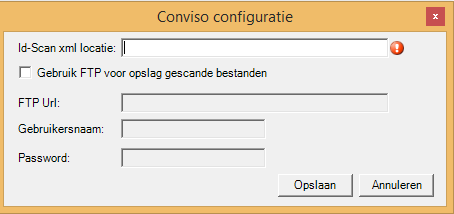Installatiehandleiding Conviso ID-scan Installatie Ga naar het tabblad [Snelkoppeling], het volgende scherm wordt zichtbaar: Typ in het veld [Doel] aan het einde van de bestaande tekst het volgende: