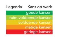 3.2.1 Is er werk te vinden? Er wordt ieder jaar onderzocht hoe groot de kans is op werk als Verzorgende IG en in welke regio. Hieronder vind je een overzicht hoe de kans op werk op dit moment is. 3.