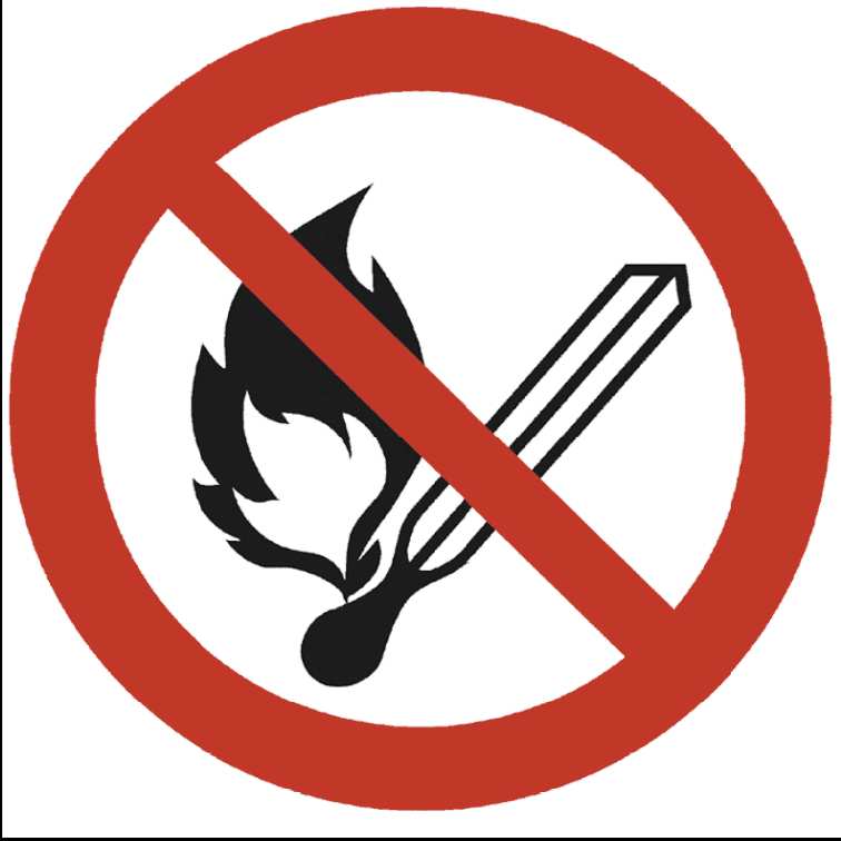 Verboden te roken Open vuur verboden 11.3 Volgens het Handboek Evenementen Maken van VVEM (2006) zouden kampvuren moeten worden verboden als er bij een meerdaags evenement wordt gekampeerd.